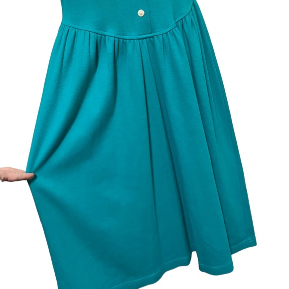 Vintage Land's End Short Sleeve Dress Made in United Kingdom - Picture 3 of 8